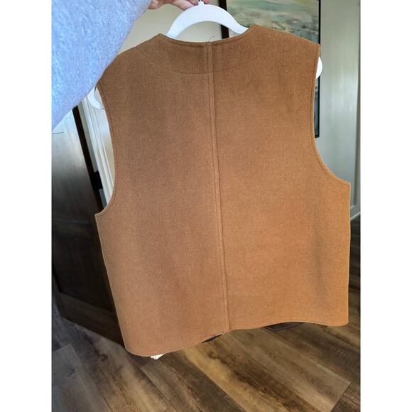 Wyoming Traders 100% Wool Vest Cowboy Ranch Wear Button Up Mens Large - Picture 4 of 11